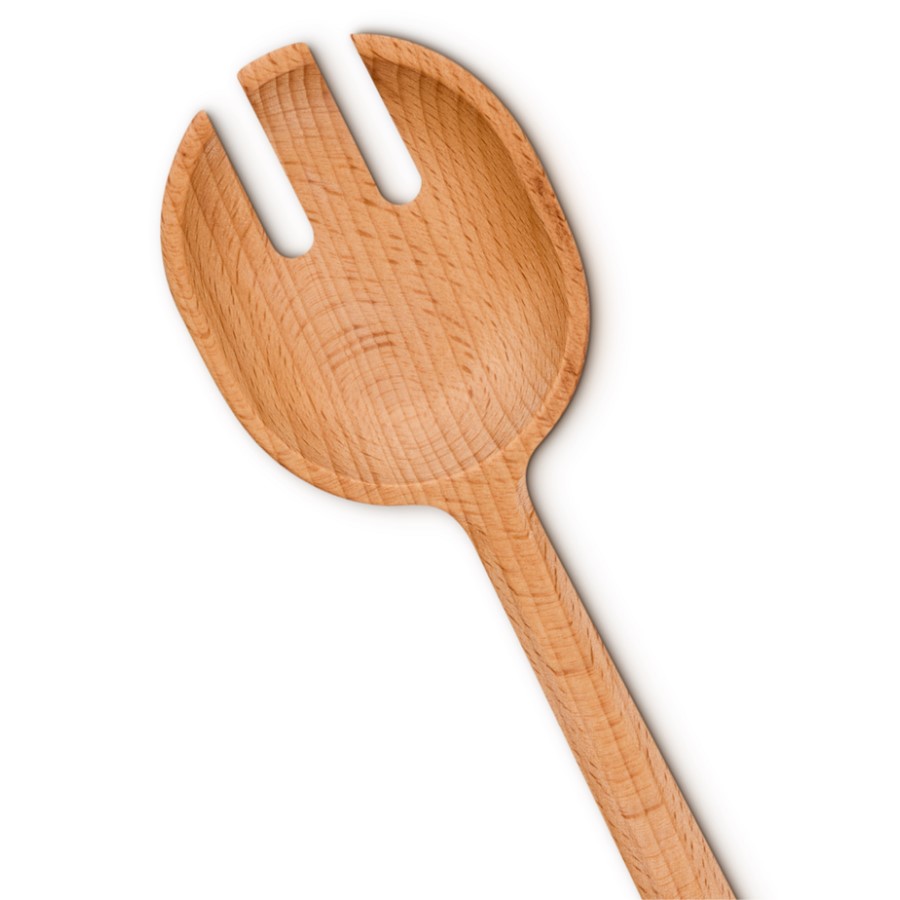additioanl image for  Le Creuset Sign. Beechwood Serve Fork 